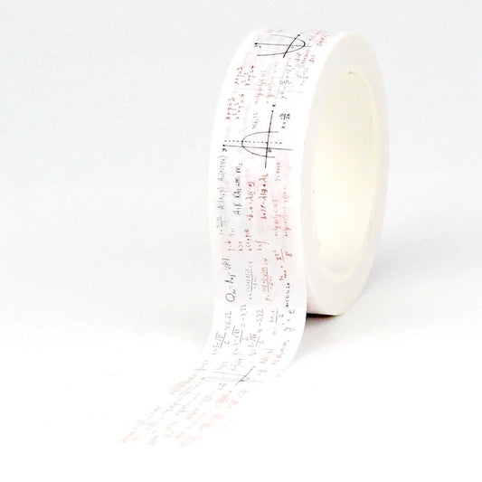 Equations Washi Tape