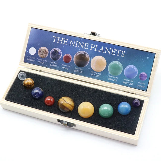 Solar System Planets - 9pcs Natural Stone Set