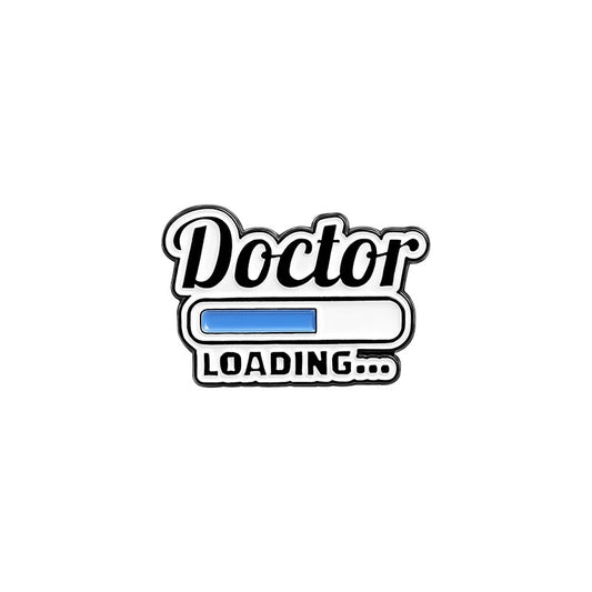 Doctor Loading Enamel Pin