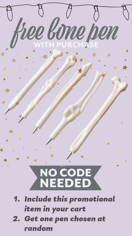 FREE BONE PEN PROMOTION