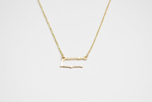 Gemini, the Twins Constellation Necklace